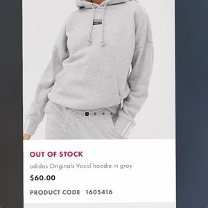 🎞adidas Originals Vocal hoodie🎞